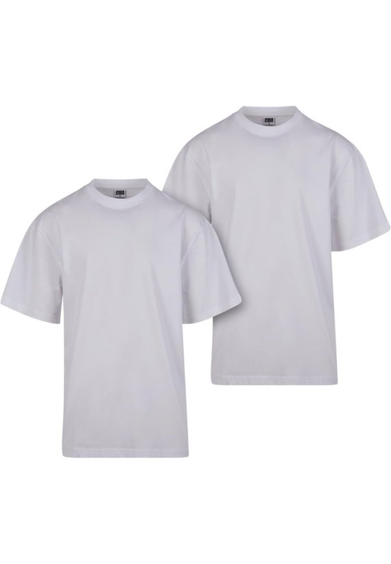 Tall Tee 2-Pack cloud+white 4XL - white+white