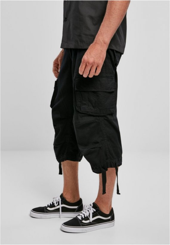 Pánské kraťasy Urban Legend Cargo 3/4 Shorts - black - Velikost: M