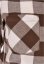 Ladies Turnup Checked Flanell Shirt - pink/brown