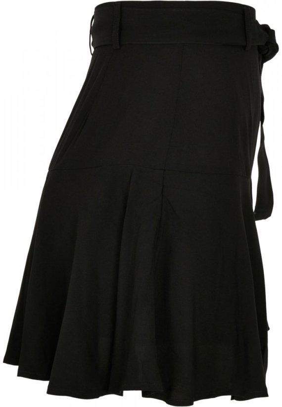 Černá dámská sukně Urban Classics Viscose Mini Skirt