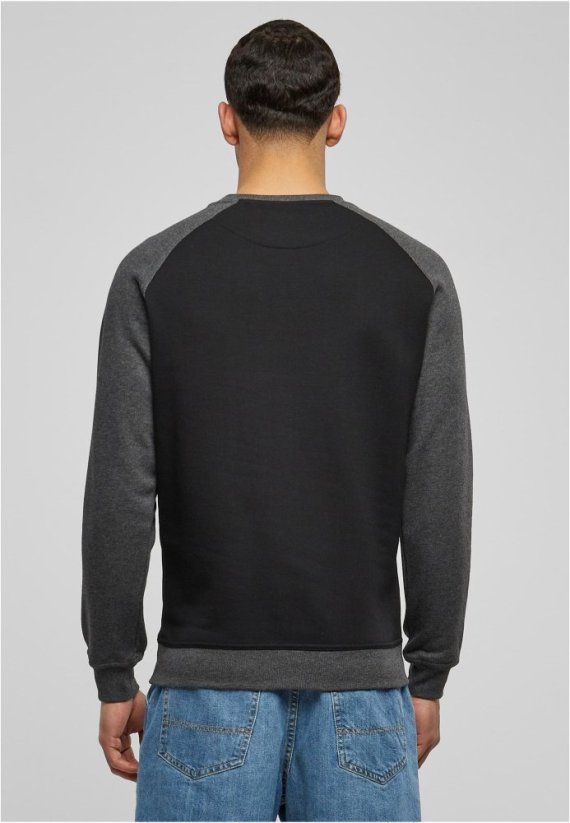 2-tone Raglan Crewneck - Rozmiar: 4XL