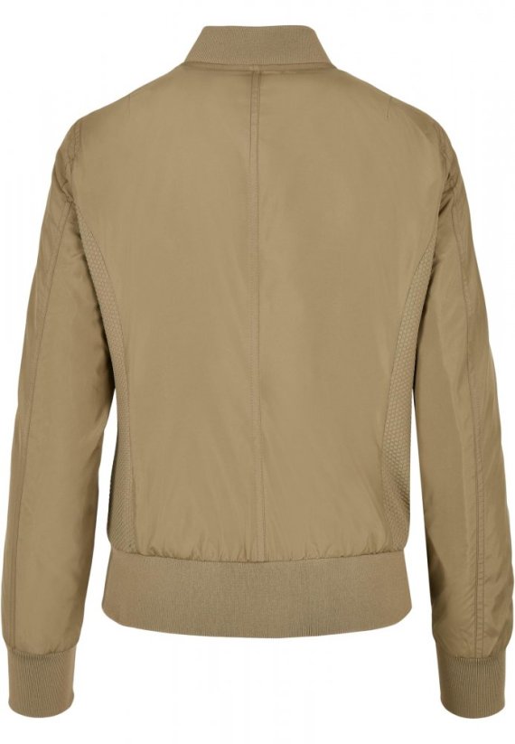 Dámská bomber bunda Urban Classics Light Bomber - khaki