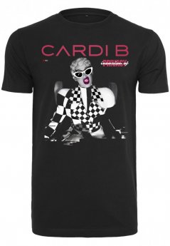 T-shirt damski Cardi B Transmission - czarny