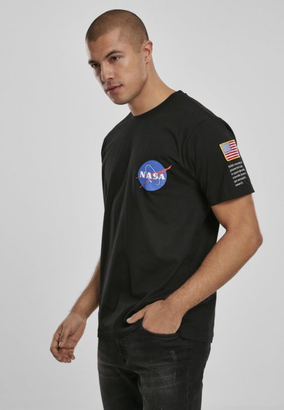Tričko NASA Insignia Logo Flag Tee