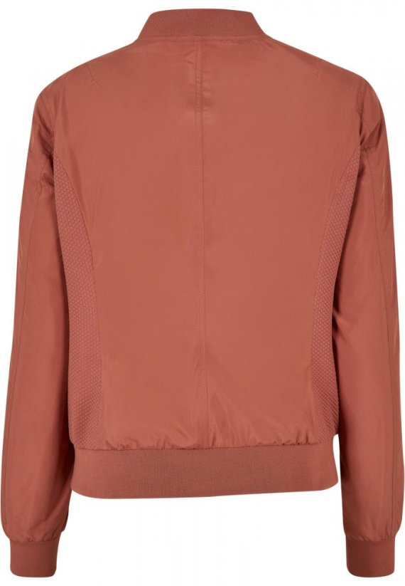 Dámská cihlová jarní/podzimní bomber bunda Urban Classics