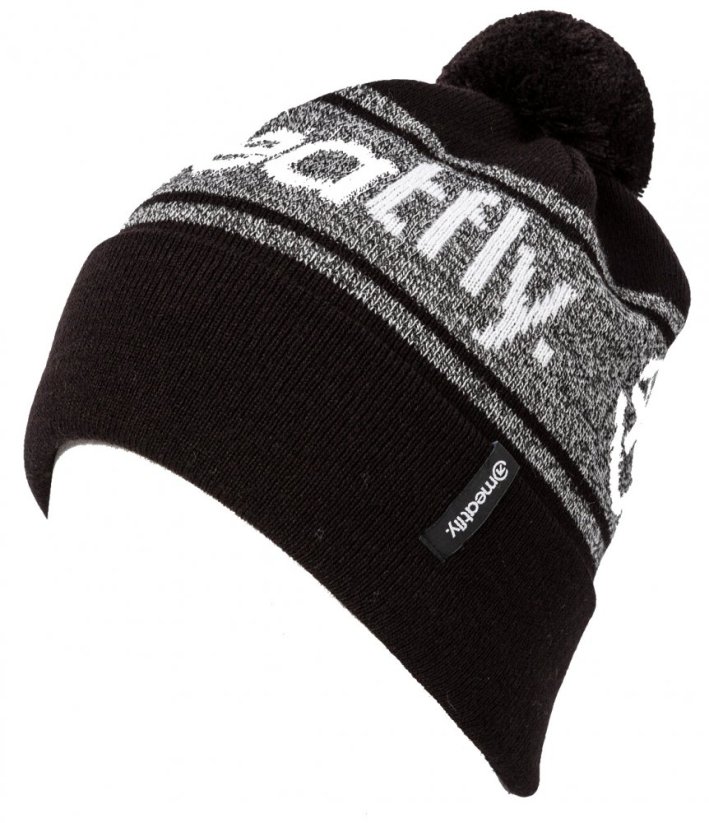 Čiapka Meatfly Robb black/grey heather