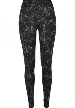 Ladies Soft AOP Leggings - blackmarble