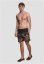 Pánské koupací kraťasy Urban Classics Block Swim Shorts - blk/woodcamo