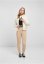 Ladies Diamond Quilt Nylon Jacket - whitesand
