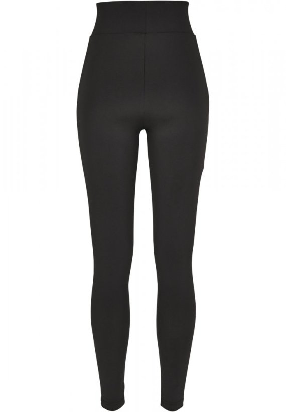 Čierne dámske legíny Urban Classics High Waist Leggings