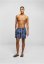 Pánske kúpacie šortky Urban Classics Pattern Swim Shorts - navy bandana aop