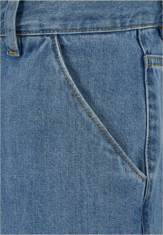 Pánske džínsové kraťasy Urban Classics Denim Bermuda - modré