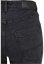 Tmavé dámské džíny Urban Classics Highwaist Straight Slit