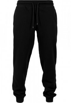 Pánske tepláky Urban Classics Basic Sweatpants - čierne