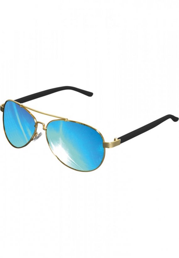 Sunglasses Mumbo Mirror - gold/blue