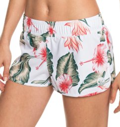 Koupací kraťasy Roxy Love Printed bright white tropical love swim