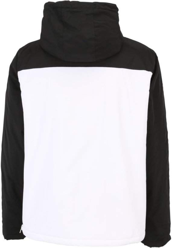 3-Tone Padded Pull Over Hooded Jacket