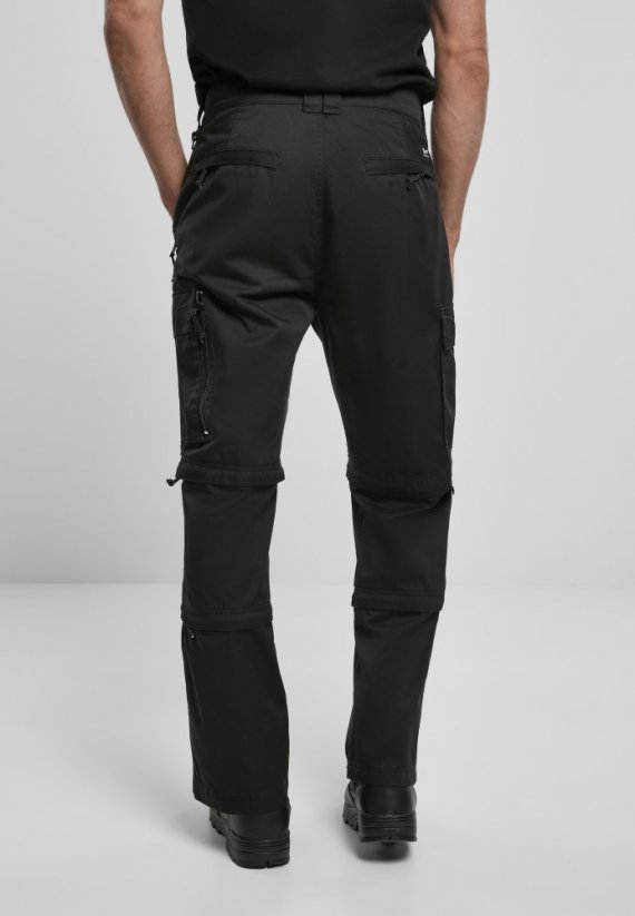 Pánské kalhoty Brandit Savannah Removable Legs - černé