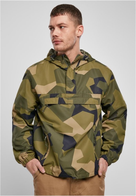 Summer Pull Over Jacket - swedisch camo