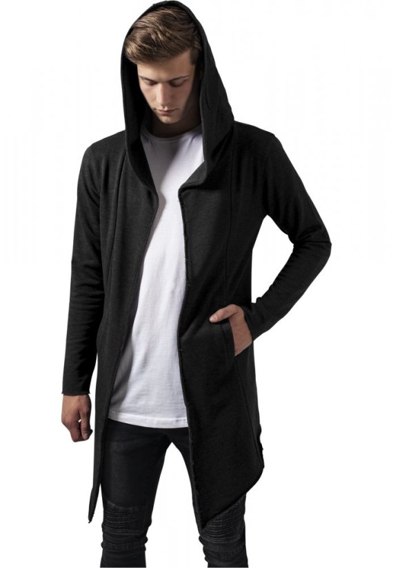 Pánský cardigan Urban Classics Long Open Edge Cardigan - tmavě šedý