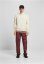 Bílý pánský svetr Urban Classics Oversized Roll Neck Sweater