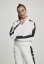 Kurtka Urban Classics Ladies Short Striped Crinkle Track Jacket - white/black