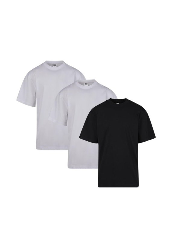 Tall Tee 3-Pack white+white+black XXL - white+white+black