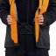 Zimná snowboardová pánska bunda Horsefeathers Crown - oranžová, šedá, čierna