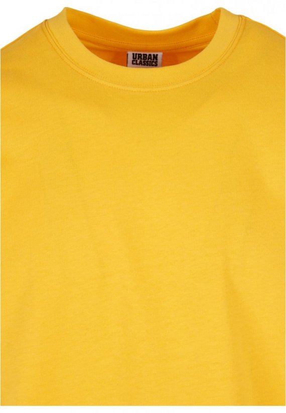 T-shirt męski Urban Classics Basic - żółty