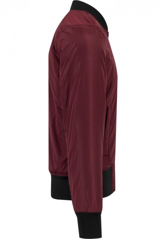 Vínová pánská bomber bunda Urban Classics 2-Tone