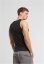 Tanktop Big Rib offwhite L - black