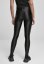 Černé dámské legíny Urban Classics Highwaist Shiny Metalic