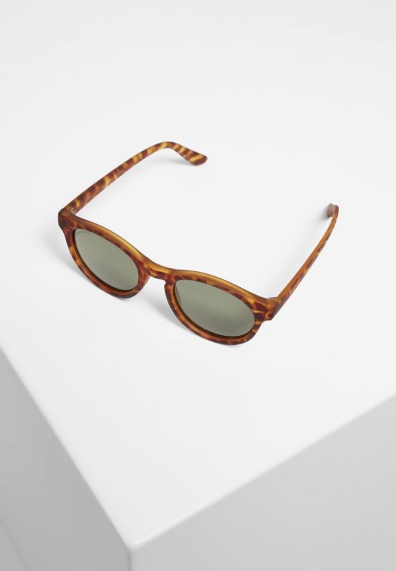 Okulary Urban Classics Sunglasses Sunrise UC - brown leo/green
