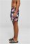 Pánské koupací šortky Urban Classics Pattern Swim Shorts - dark jungle aop