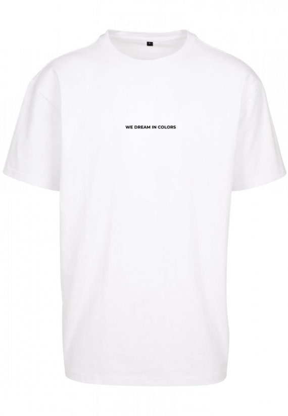 Męska koszulka Surf & Turf Oversize - biała