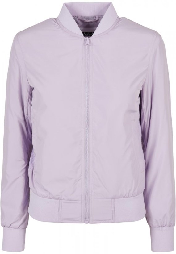 Dámska jarná/jesenná bomber bunda Urban Classics - svetlo fialová