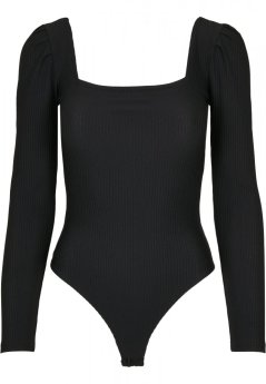 Body Urban Classics Ladies Rib Puffer Sleeve Body LS