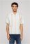 Summer Stripe Resort Shirt black/white XL - wetsand/freezeblue