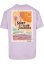Surf Club California Oversized T-shirt lilac XS