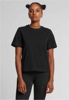 Ladies Essentials Boxy Tee - black