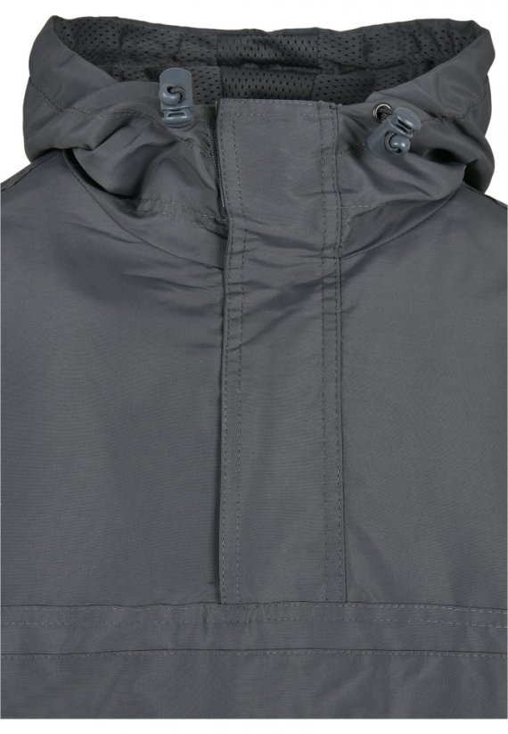Pánská jarní, podzimní bunda Brandit Summer Pull Over - anthracitová