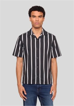 Summer Stripe Resort Shirt black/white XL - black/white