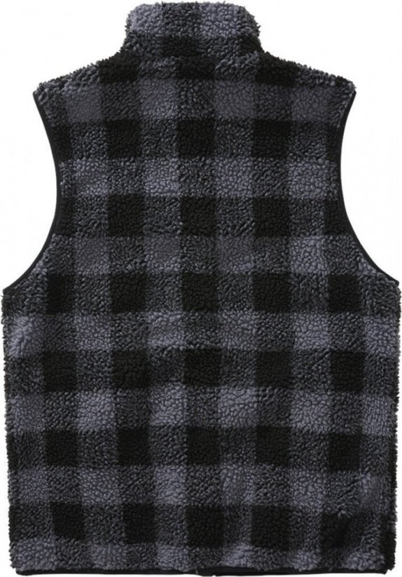 Teddyfleece Vest Men - black/grey - Veľkosť: XL