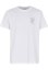 Skull One Line Tee - white