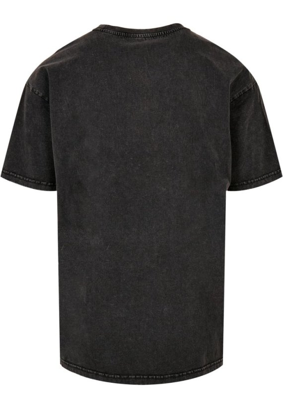 Summer - Cocktail Acid Washed Oversize Tee asphalt 3XL - black