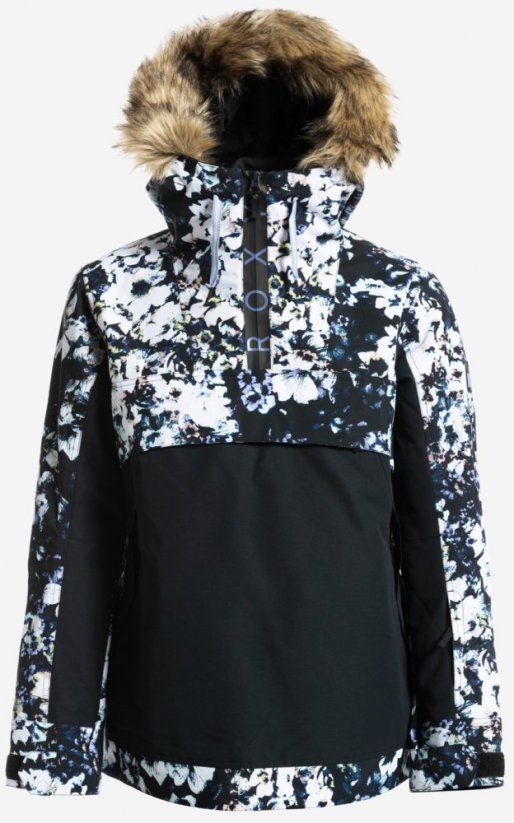 Bunda Roxy Shelter kvj1 true black black flowers