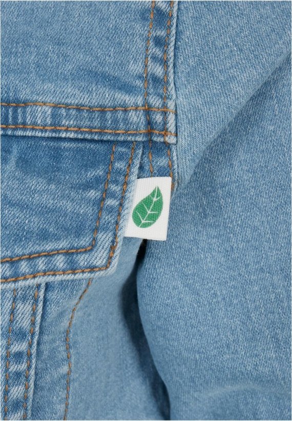 Dámska džínsová bunda Urban Classics Ladies Organic Denim Jacket - svetlo modrá