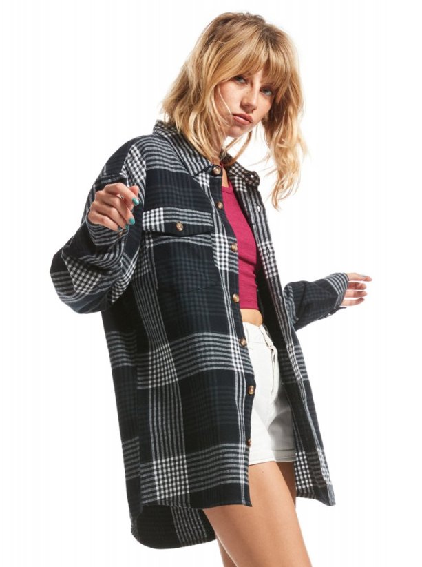 Dámská košile Roxy Let It Go Flannel kvj4 - černá