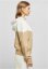 Dámská jarní/podzimní bunda Urban Classics Ladies Arrow Windbreaker - béžová,bílá