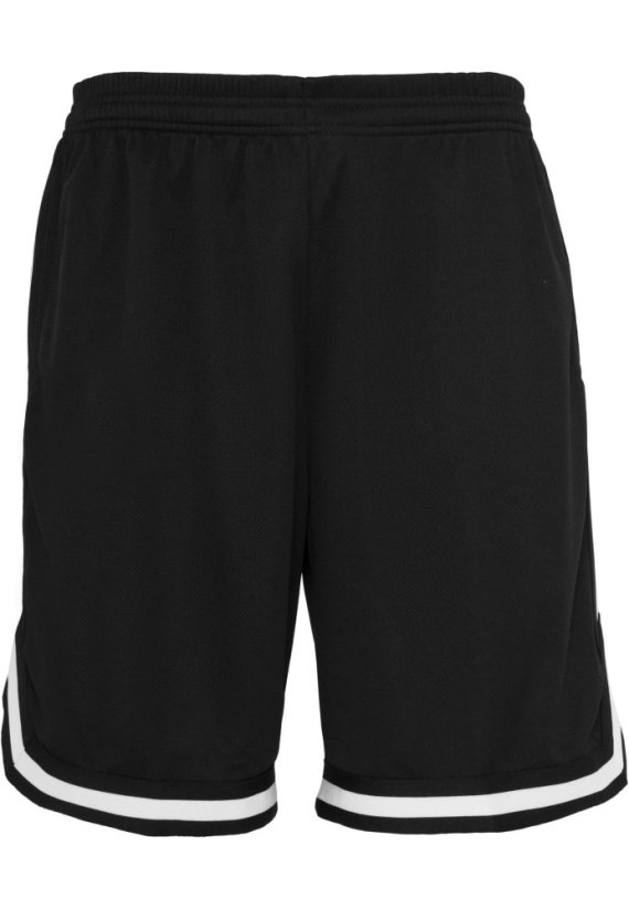 Stripes Mesh Shorts blkredwht XL - blkblkwht